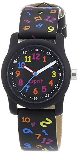 ESPRIT Kinder Analog Quarz Smart Watch Armbanduhr mit Lederimitat Armband ES000FA4028 von ESPRIT