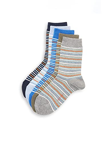 Esprit Unisex Kinder Multi Stripe 5-Pack Socken Nachhaltige Biologische Baumwolle dünn gemustert 5 Paar von ESPRIT