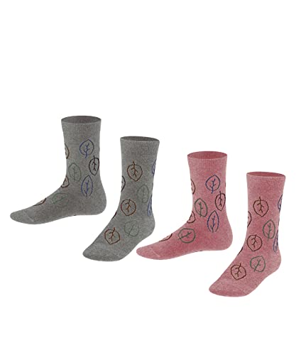 Esprit Unisex Kinder Socken Forest 2-Pack, Lyocell, 2 Paar, Mehrfarbig (Sortiment 10), 31-34 von ESPRIT