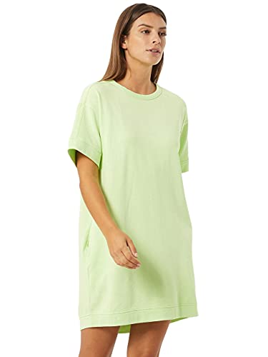 edc by ESPRIT Damen 020CC1E303 Kleid, Gelb (Gelb 760), XS von ESPRIT