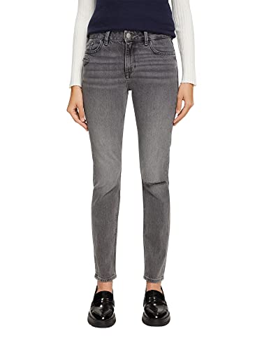 edc by ESPRIT Damen 082cc1b329 Jeans, 922/Grey Medium Wash, 27W / 32L EU von ESPRIT