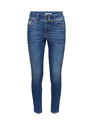 ESPRIT Damen 122CC1B310 Jeans, 902/BLUE MEDIUM WASH, 25/32 von ESPRIT