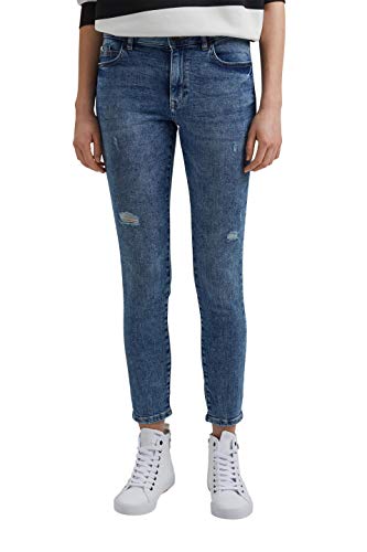 edc by ESPRIT Damen Jeans 021cc1b323, 902/Blue Medium Wash, 33W / 30L von ESPRIT