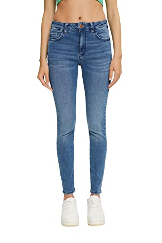 edc by ESPRIT Damen Jeans 992cc1b311, 902/Blue Medium Wash, 26W / 32L von ESPRIT