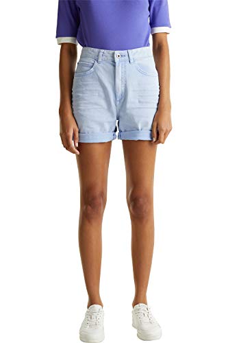 edc by ESPRIT Damen Shorts 030cc1c304, 425/Blue Lavender, 34 von ESPRIT