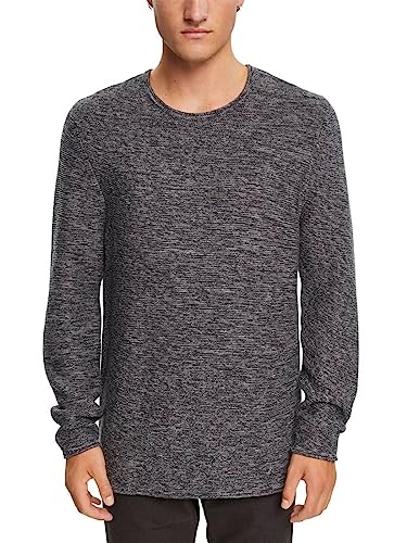 edc by ESPRIT Herren 992CC2I303 Pullover, 005/BLACK 5, S von ESPRIT