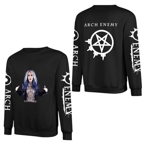 Arch Herren Enemy Baumwolle Sweatshirt Crewneck Langarm Sweat Shirt Jacket Für Männer Bekleidung Merch Tops von ESPRY