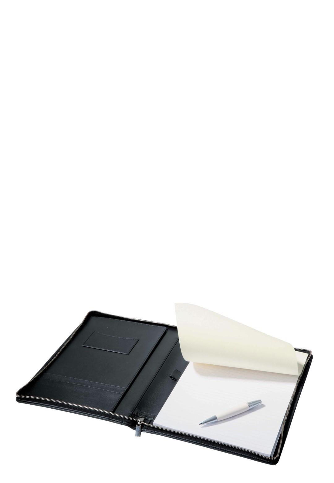 ESQUIRE - BUSINESS ACCESSOIRES Schreibmappe Schreibmap Mit Umlf.rv Schwarz Schwarz von ESQUIRE