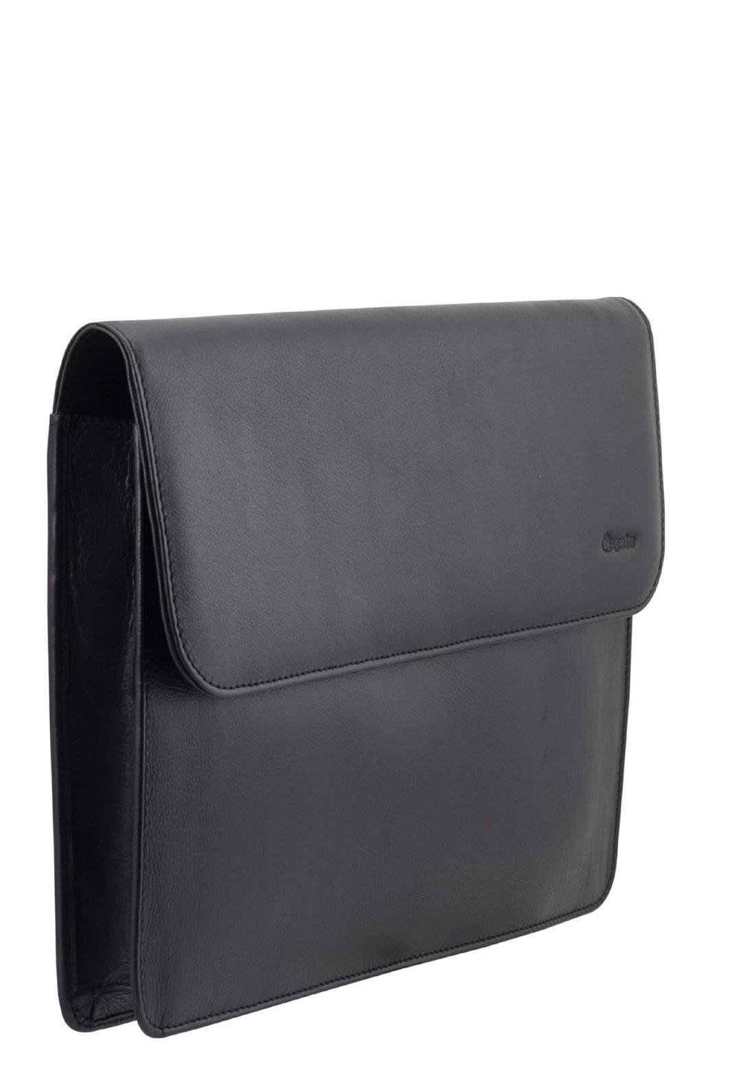 ESQUIRE - BUSINESS ACCESSOIRES Üb-Collegmappe Collegemappe Schwarz Schwarz von ESQUIRE