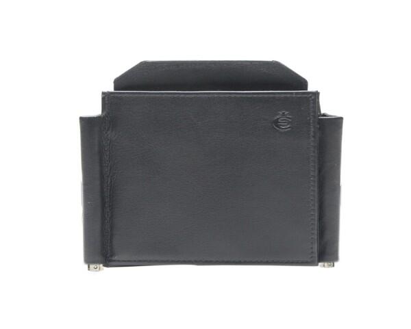 ESQUIRE - Esquire Dollarclip / Klammerbörse Logo 10, Schwarz von ESQUIRE