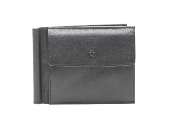 ESQUIRE - Esquire Dollarclip Logo 10, Schwarz von ESQUIRE