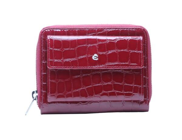 ESQUIRE - Esquire Geldbörse 16CC Nizza 73 Lackleder, Rot von ESQUIRE