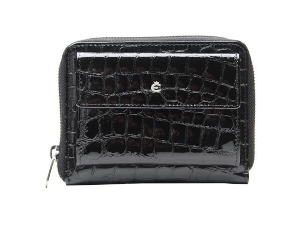 ESQUIRE - Esquire Geldbörse 16CC Nizza 73 Lackleder, Schwarz von ESQUIRE