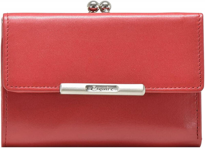 ESQUIRE - Esquire Helena Bügelbörse RFID echt Rindleder rot Rot von ESQUIRE