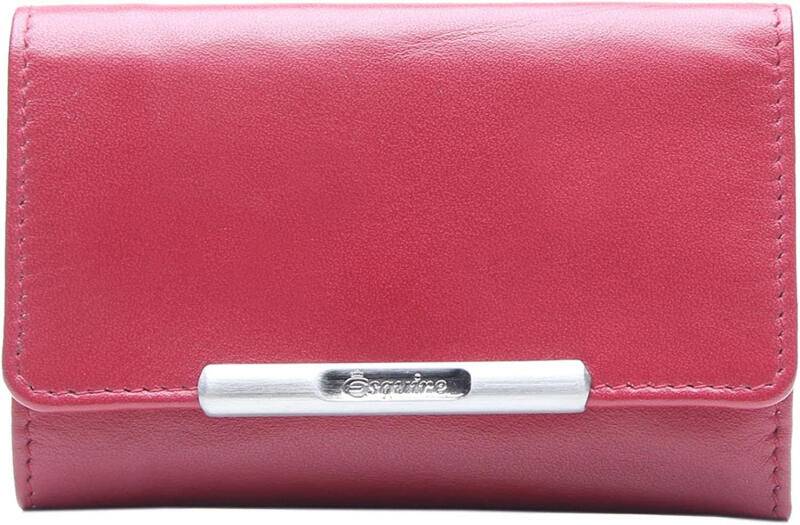 ESQUIRE - Esquire Helena Schlüsseletui echt Rindleder rot Rot von ESQUIRE