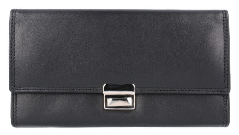 ESQUIRE - Esquire Kellnerbörse Eco echt Rindleder schwarz Schwarz von ESQUIRE