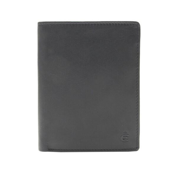 ESQUIRE - Esquire Linkshänder-Geldböse 12CC Logo 10, Schwarz von ESQUIRE