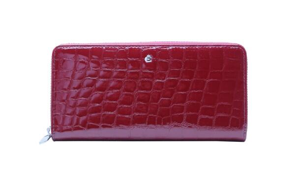 ESQUIRE - Esquire Portemonnaie 14CC Nizza 73 Lackleder, Rot von ESQUIRE