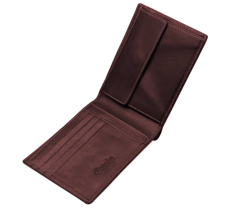 ESQUIRE - Geldbörse DALLAS 08 braun 02 von ESQUIRE