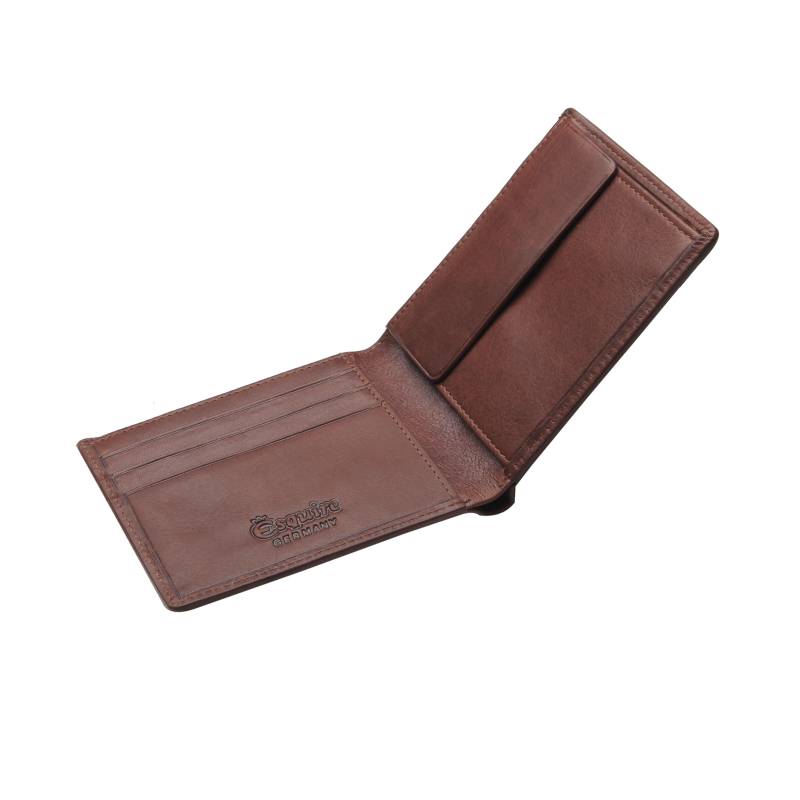 ESQUIRE - Geldbörse DALLAS 08 braun 02 von ESQUIRE