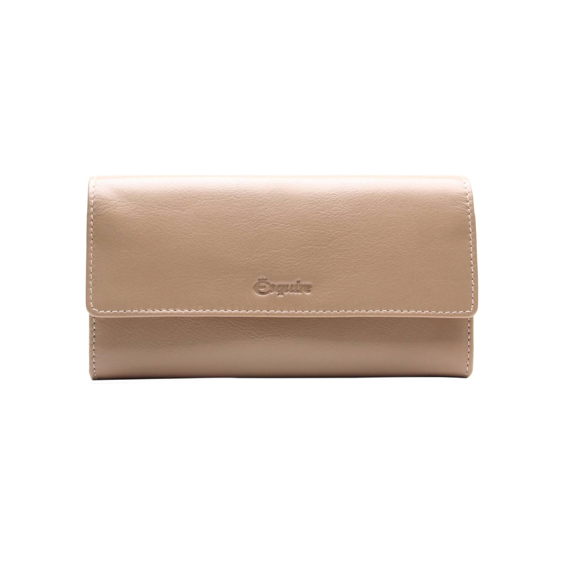 ESQUIRE - Geldbörse PERU taupe 42 von ESQUIRE