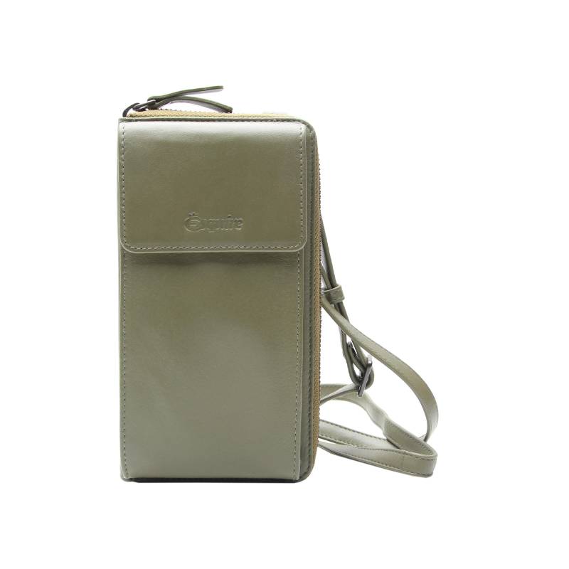 ESQUIRE - Geldbörse mit Handyfach Hochformat PERU olive 44 von ESQUIRE
