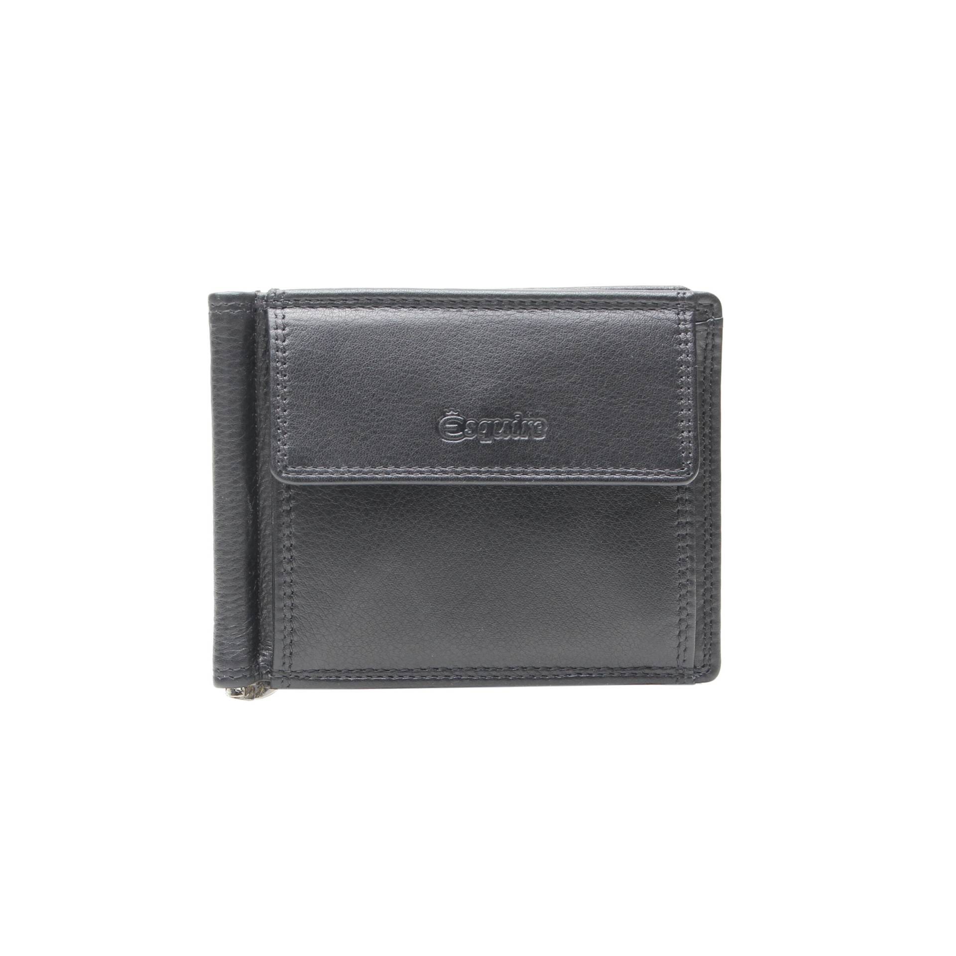 ESQUIRE - Klammerbörse Duo 59 schwarz 00 von ESQUIRE