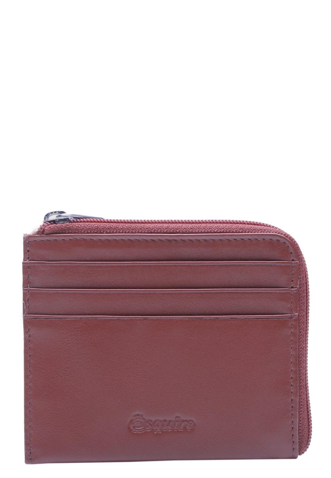 ESQUIRE - Kreditkartenetui OSLO Nappa rot 01 von ESQUIRE