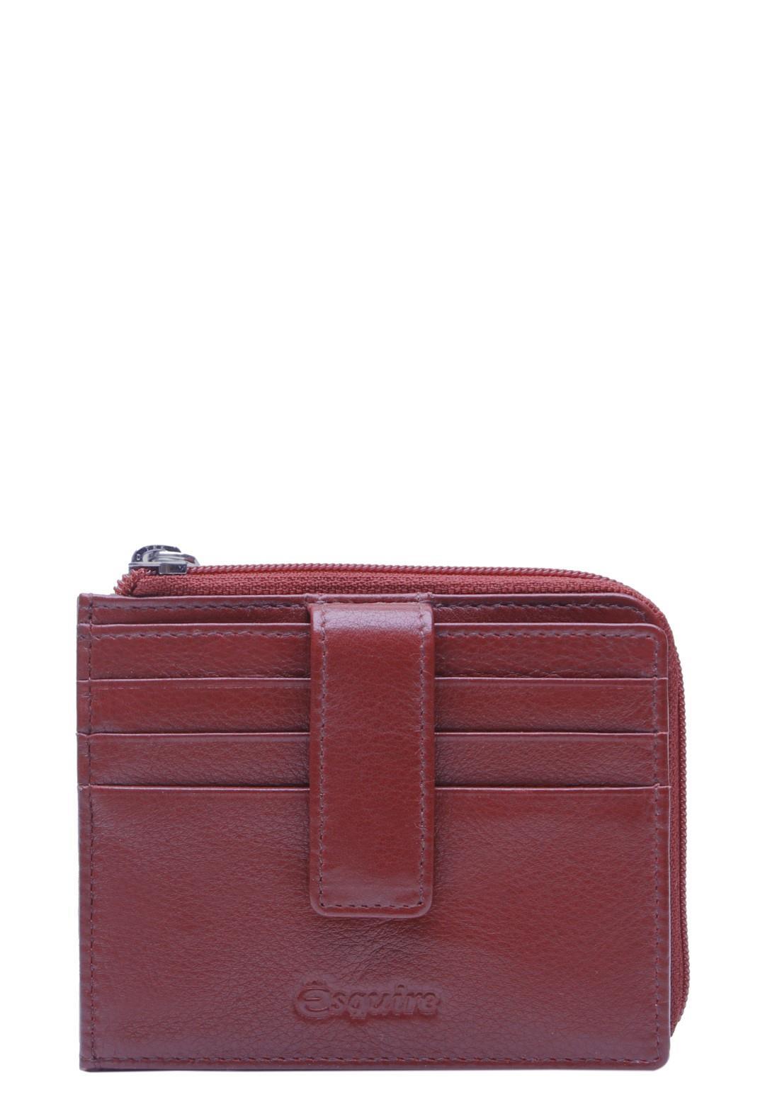ESQUIRE - Kreditkartenetui OSLO Nappa rot 01 von ESQUIRE