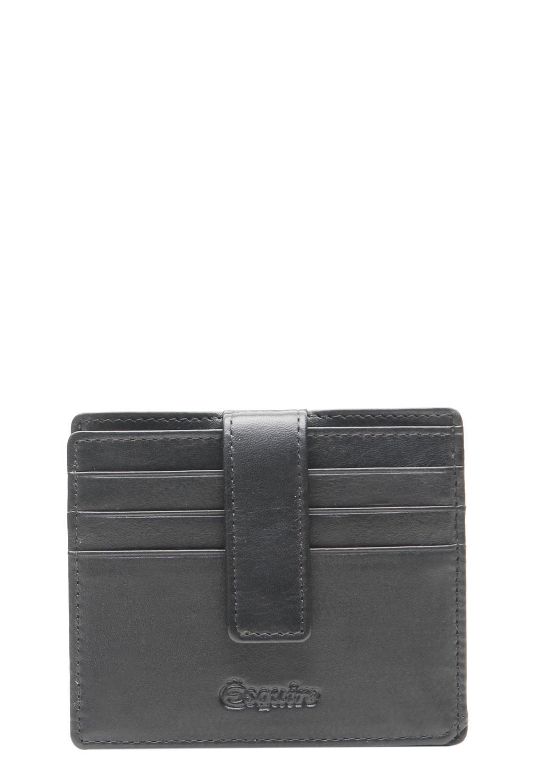 ESQUIRE - Kreditkartenetui OSLO Nappa schwarz 00 von ESQUIRE