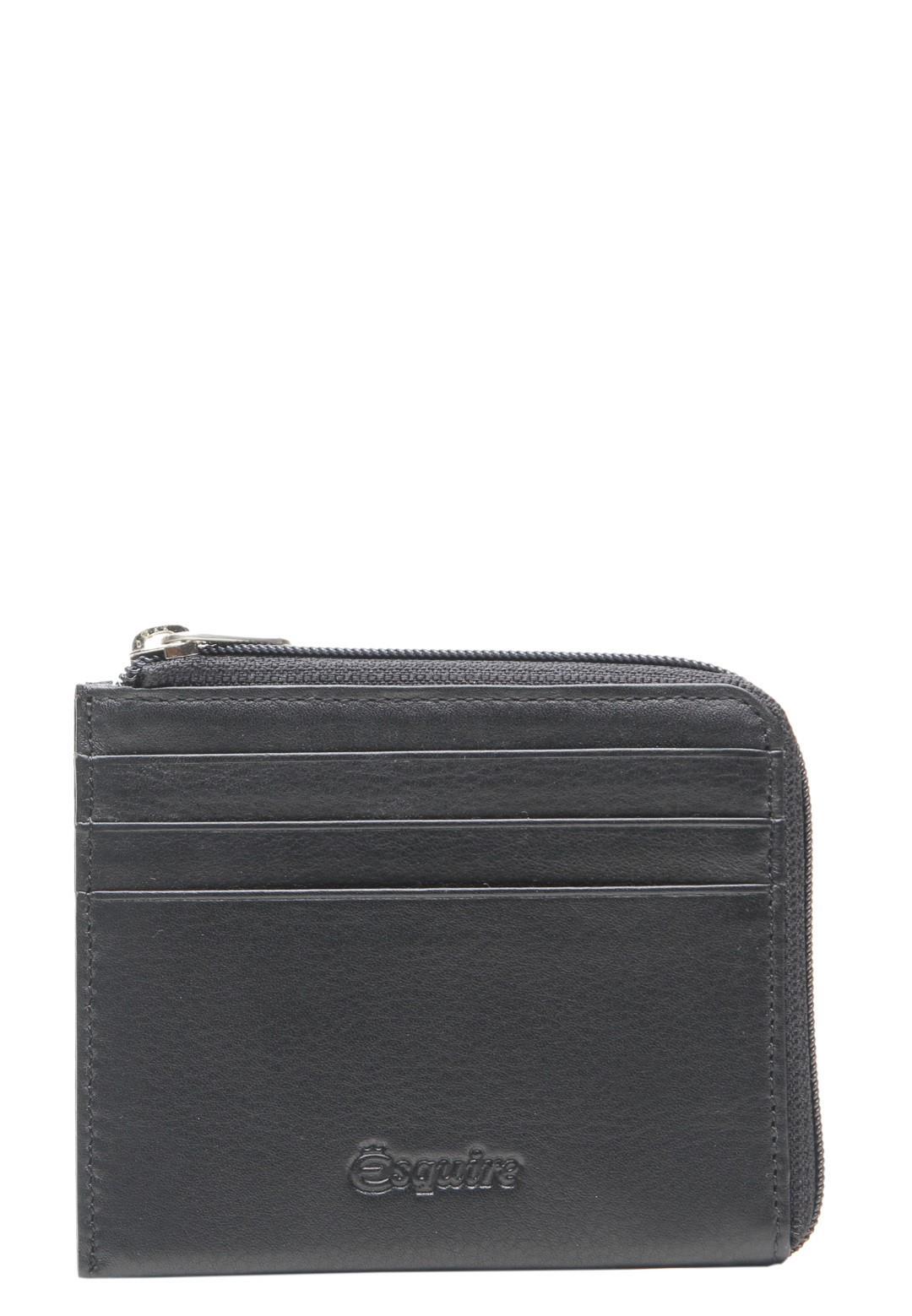ESQUIRE - Kreditkartenetui OSLO Nappa schwarz 00 von ESQUIRE
