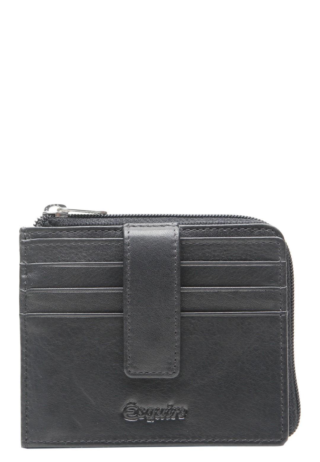 ESQUIRE - Kreditkartenetui OSLO Nappa schwarz 00 von ESQUIRE