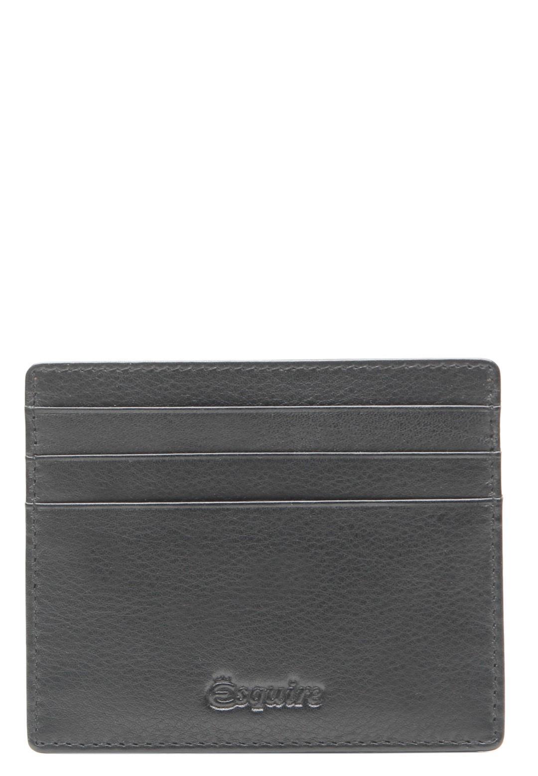 ESQUIRE - Kreditkartenetui OSLO Nappa schwarz 00 von ESQUIRE