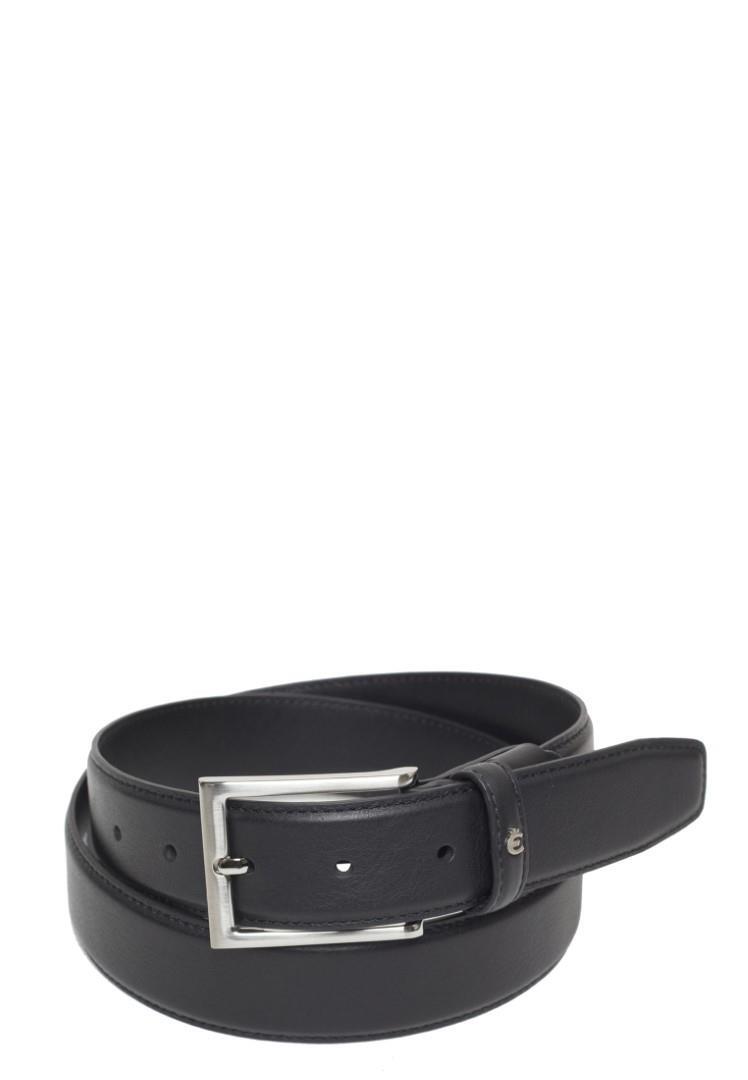 ESQUIRE - LOGO Gürtel Gürtel Lederfutter 35Mm Schwarz Schwarz von ESQUIRE