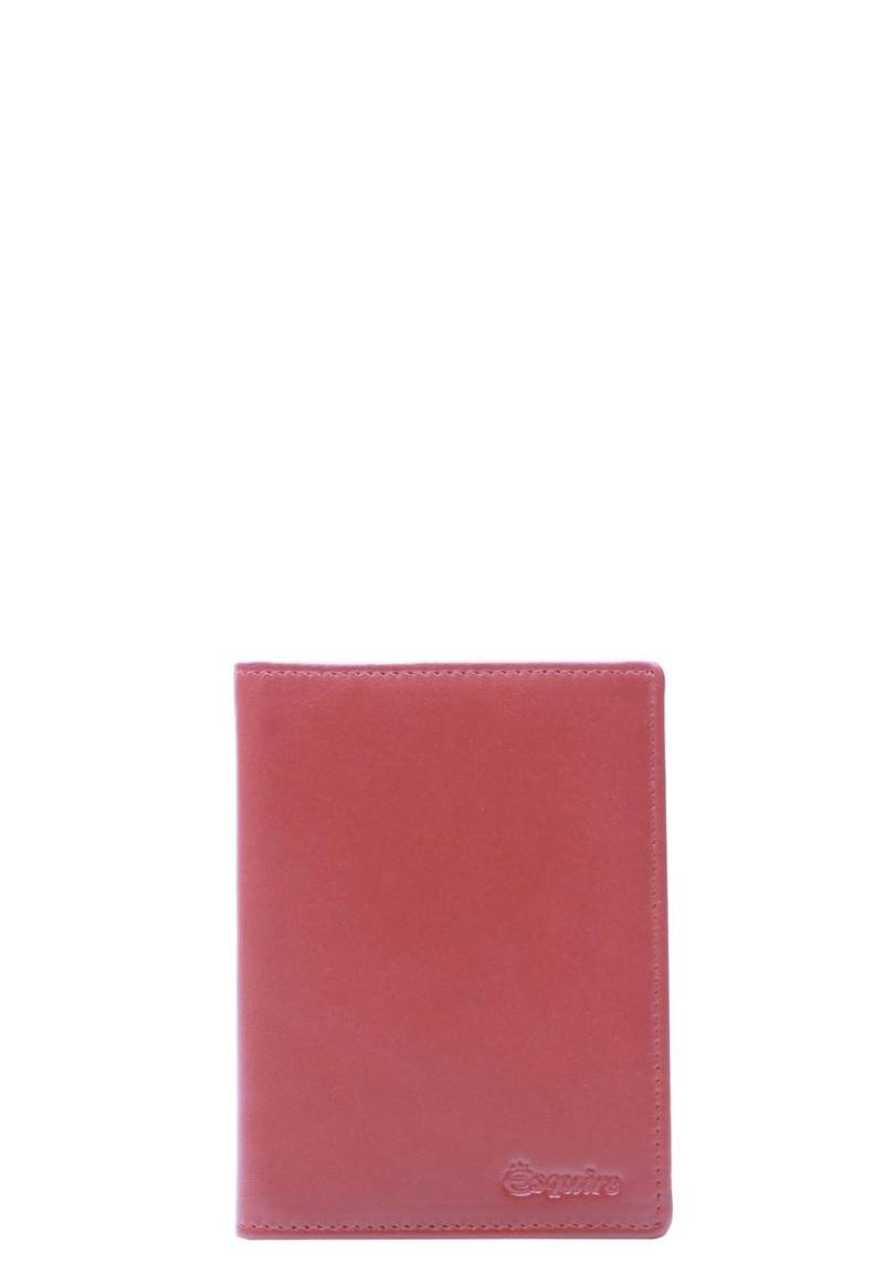 ESQUIRE - NEW SILK Ausweisetui Ausweisetui Rot Rot von ESQUIRE