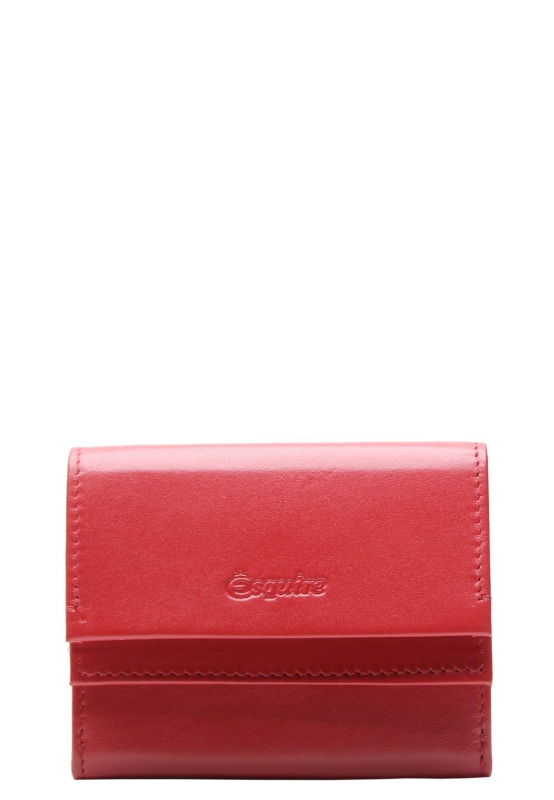 ESQUIRE - NEW SILK Damenbörsen Damenbörse Rot Rot von ESQUIRE