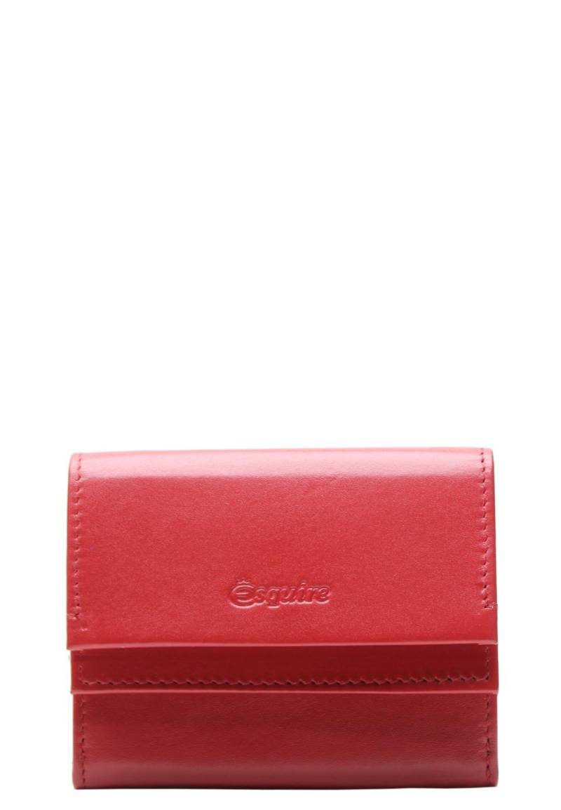 ESQUIRE - NEW SILK Damenbörsen Damenbörse Rot Rot von ESQUIRE