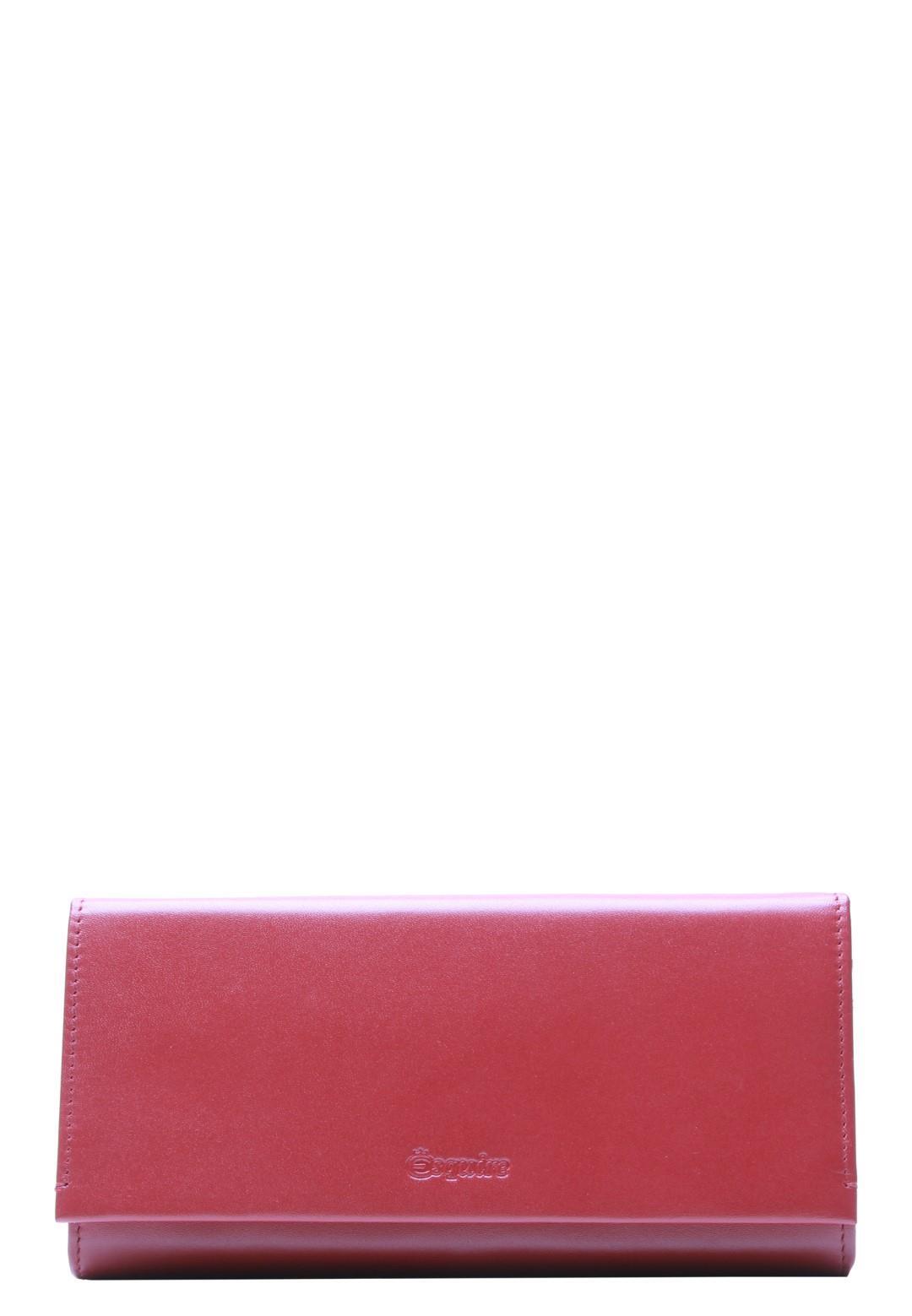 ESQUIRE - NEW SILK Langbörse Gr.damenlgb.new Rot Rot von ESQUIRE