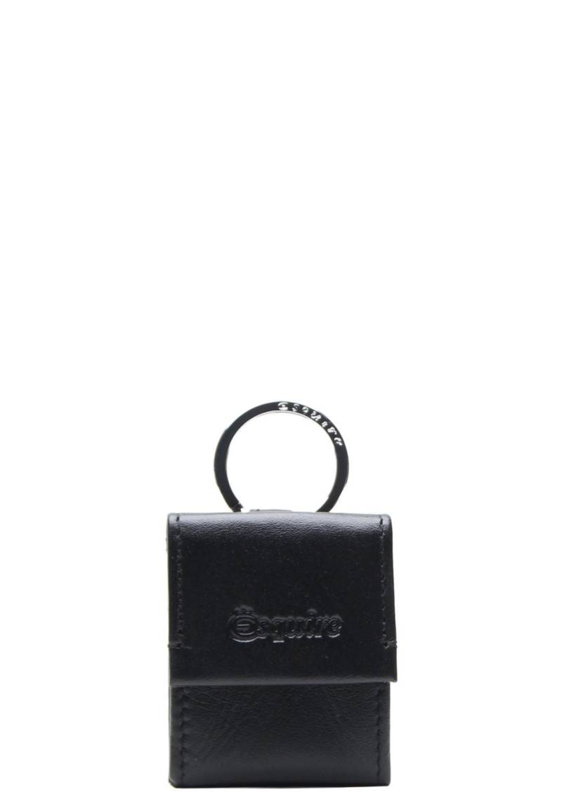 ESQUIRE - NEW SILK Schlüsselanhänger Schlüsselanhänger Schwarz Schwarz von ESQUIRE