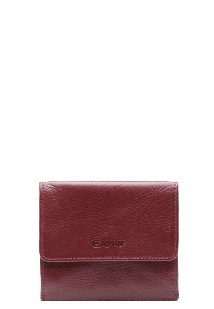 ESQUIRE - PERU Börse Geldbörse Mit Wiener Schachtel Rot Rot von ESQUIRE