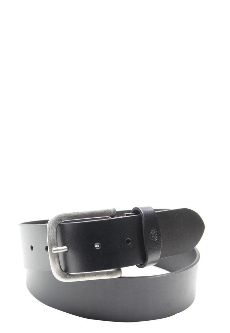 ESQUIRE - PRIMAVERA Gürtel Unisex Gürtel 40Mm Buff Schwarz Schwarz von ESQUIRE