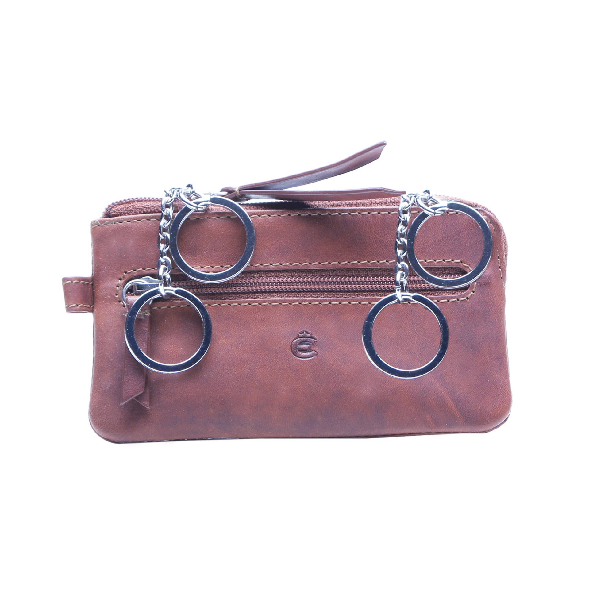 ESQUIRE - Schlüsseletui DALLAS 08 braun 02 von ESQUIRE