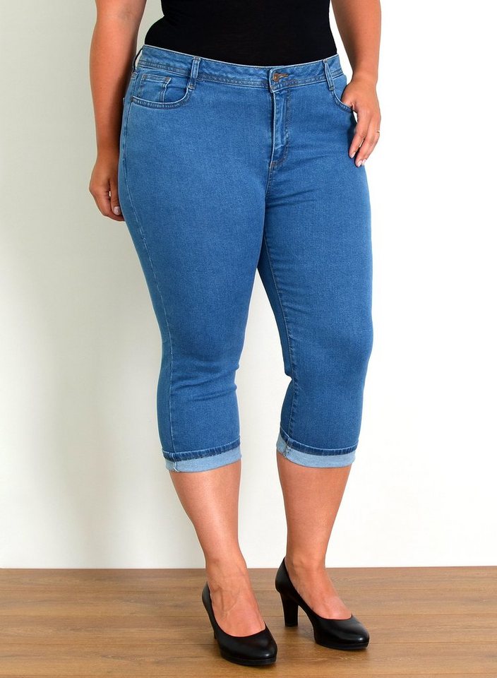 ESRA Caprijeans C210 Capri Jeans Damen High Waist 3/4 Hose Stretch, Übergröße Jeans Capri Plus Size Große Größen, Capri Hose 3/4 Jeans Damen Sommer Hose Hoch Bund Stretch, 3/4 Hose Damen Sommer High Rise Jeans Damen, Caprijeans Damenhose Sommer hohe Leibhöhe mit Stretch Curvy, Damen Taille Jeans Capri Jeanshose 7XL, Damen Jeans Sommer Hose Capri Damen Dreiviertel Hosen, Jeans Damen Jeans Hose Damen Hose, High Waist Jeans Damen High Waist, Kurze Damen Jeans Stretch Damen Jeans Shorts Jeans Damen Kurz, Damen Sommer Jeans Damen Sommer, Damen Capri Jeans Damen Capri Hose, Damen 3/4 Jeans Damen 3/4 Hose von ESRA