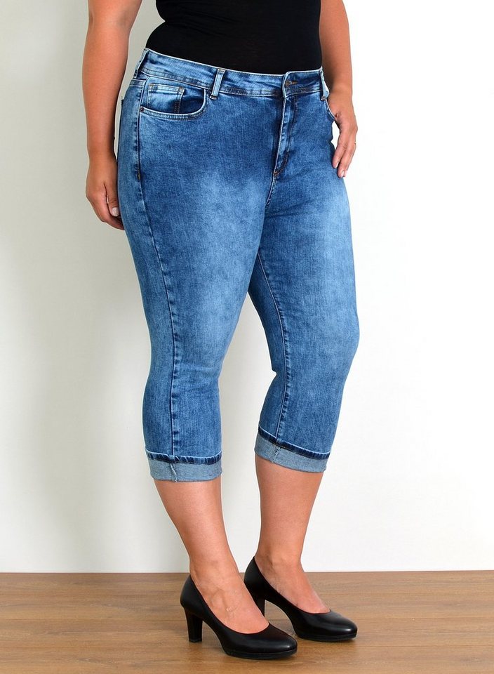 ESRA Caprijeans C210 Capri Jeans Damen High Waist 3/4 Hose Stretch, Übergröße Jeans Capri Plus Size Große Größen, Capri Hose 3/4 Jeans Damen Sommer Hose Hoch Bund Stretch, 3/4 Hose Damen Sommer High Rise Jeans Damen, Caprijeans Damenhose Sommer hohe Leibhöhe mit Stretch Curvy, Damen Taille Jeans Capri Jeanshose 7XL, Damen Jeans Sommer Hose Capri Damen Dreiviertel Hosen, Jeans Damen Jeans Hose Damen Hose, High Waist Jeans Damen High Waist, Kurze Damen Jeans Stretch Damen Jeans Shorts Jeans Damen Kurz, Damen Sommer Jeans Damen Sommer, Damen Capri Jeans Damen Capri Hose, Damen 3/4 Jeans Damen 3/4 Hose von ESRA