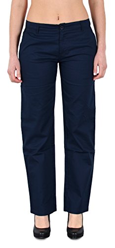 ESRA Damen Freizeithose Sommerhose Leinenhose Damen Leinen Hose bis Übergröße 5XL - BB127 von ESRA