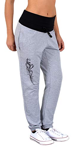 ESRA Damen Hose Jogginghose Sport Fitness Freizeit Hose Jogging Hose Freizeithose J480 von ESRA