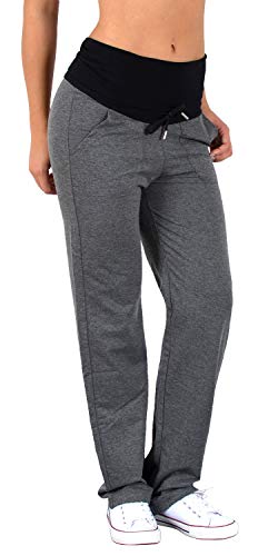 ESRA Damen Hose Sporthose Jogging Hose Fitness Yoga Freizeithose J481 von ESRA