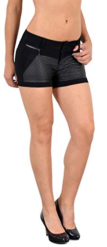 ESRA Damen Hotpants Damenshorts Hot-Pants Damen Shorts Kurze Hose Damen H35 von ESRA