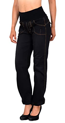 ESRA Damen Jeans Hose Haremshose Pumphose Aladinhose Jeanshose bis Übergrösse J133 von ESRA