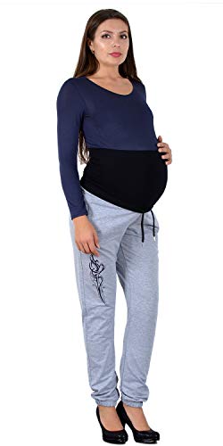 ESRA Damen Schwangerschaftshose Umstandshose Sporthose für Schwangerschaft Umstandsmode Hose J480 von ESRA